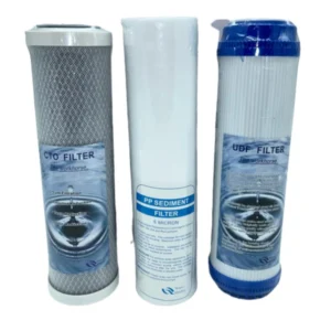 KIT 3 CARTUCHOS OSMOSIS INVERSA PERLA